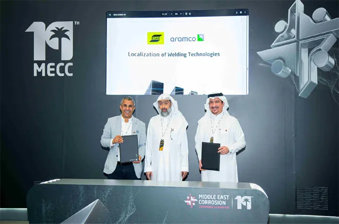 ESAB, Aramco sign MoU to advance industrial capabilities
