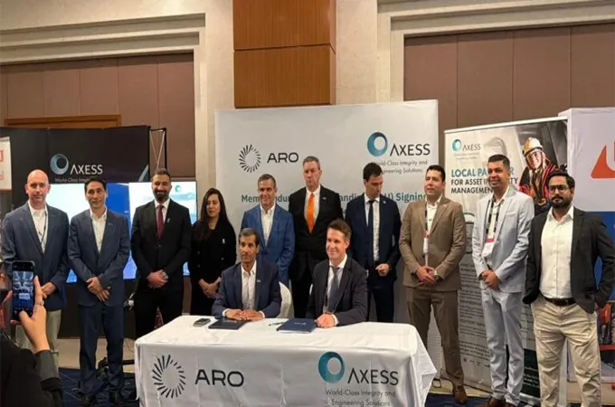Axess Group signs MoU with ARO Drilling