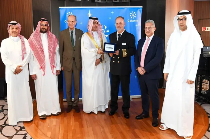 Cruise Saudi celebrates first visit of 'Celestyal Discovery’