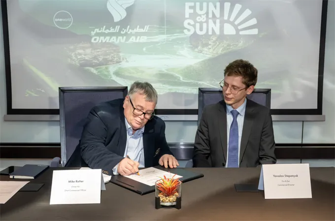 Oman Air, Fun & Sun partner to boost Russia–Salalah links