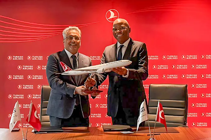 Turkish Airlines, South African Airways sign codeshare agreement