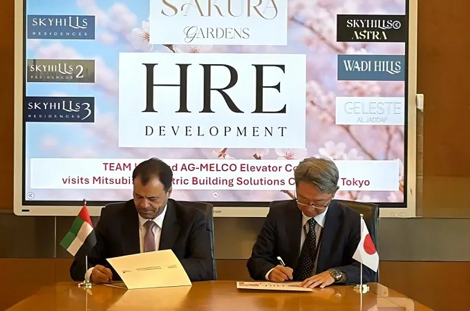 HRE Development seals landmark partnership with Mitsubishi Corporation