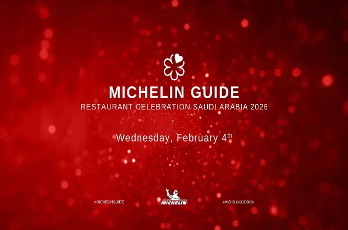 Michelin Saudi Arabia to host Restaurant Celebration