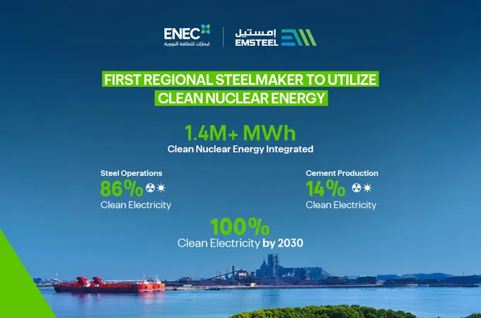 Emsteel taps nuclear power to cut steel emissions
