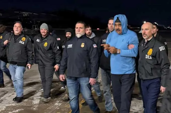 Maduro brought to US after 'stunning' Venezuelan operation