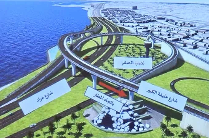 Work in full swing on new phase of Bahrain Airport roads plan