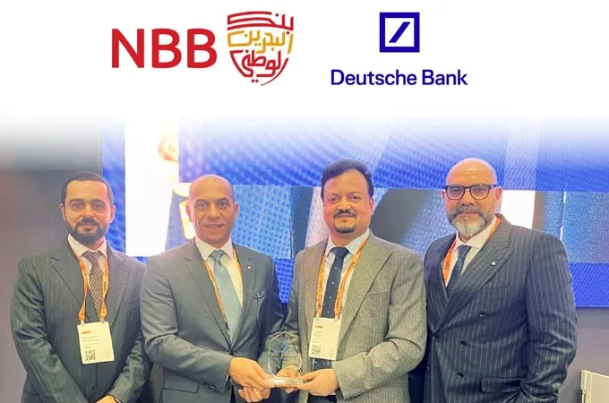 NBB receives Deutsche Bank Client Excellence Award at Sibos 