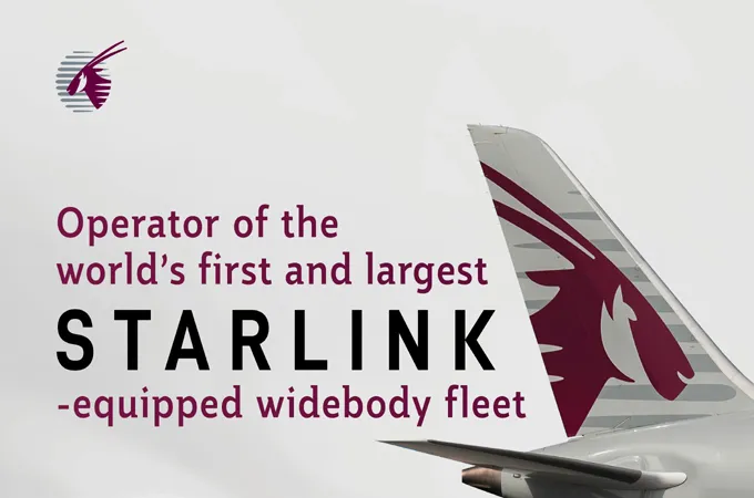 Qatar Airways launches first Starlink-equipped Boeing 787, completes A350 rollout