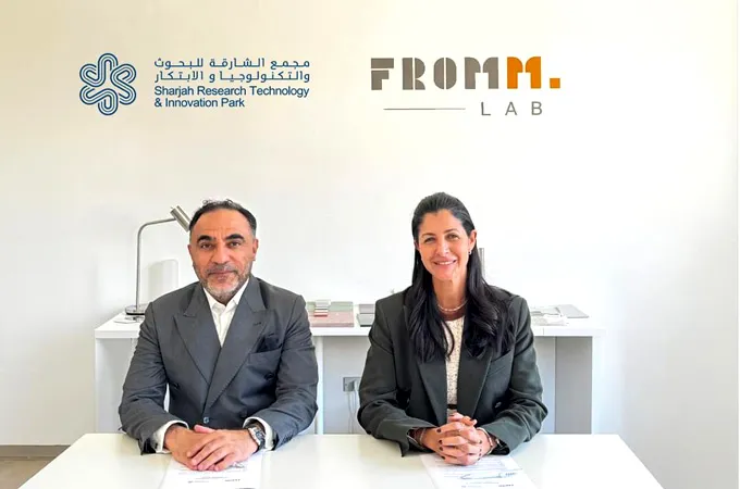 Design platform FROMM. seals partnership with Sharjah innovation hub 