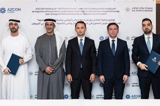 AD Ports Group, AZCON Holding to explore Azerbaijan opportunities