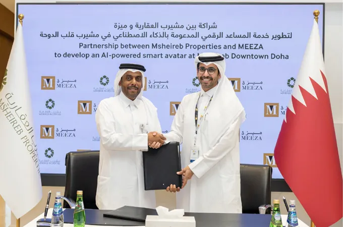 Msheireb Properties, Meeza join hands to launch AI digital companion 
