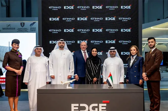 EDGE signs Global Air Carrier Services Agreement with Etihad Airways