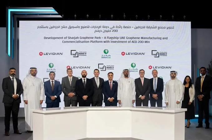 Dana Gas, Levidian to develop Sharjah Graphene park