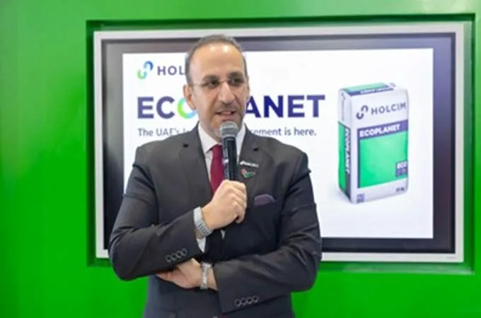 Holcim launches locally-sourced ECOPlanet low-carbon cement in UAE