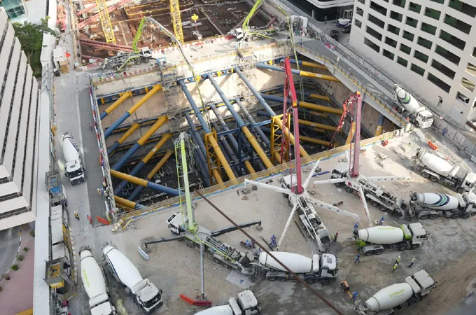 Foundation works advance at Azizi's premium development 
