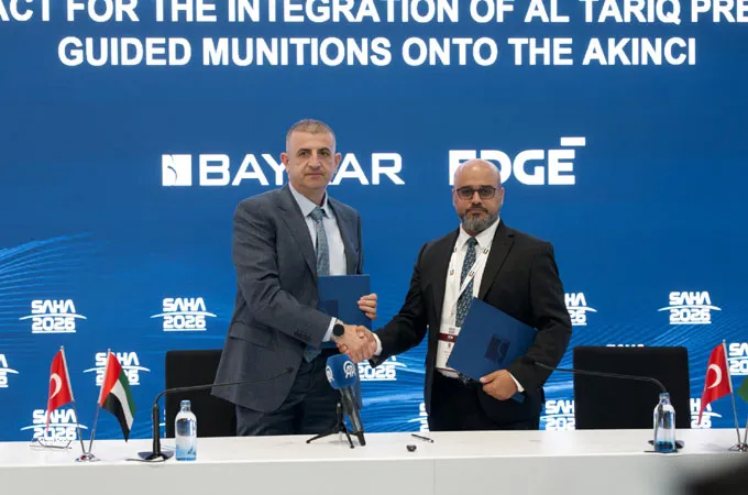 EDGE seals strategic partnership with Turkish defence group Baykar