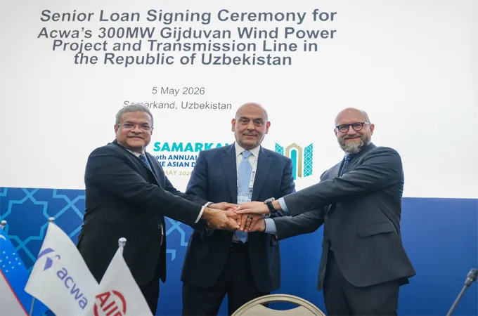 Acwa secures $226m financing for 300MW wind project in Uzbekistan