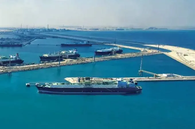 Qatari cargo vessel targeted by drone, limited fire brought under control