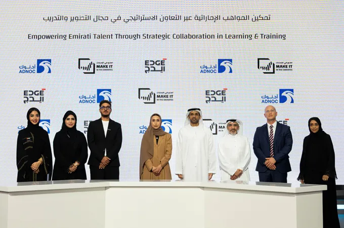 Edge, Adnoc collaborate on employee capability development