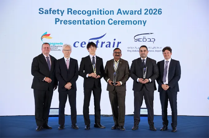 ACI Asia-Pacific & Middle East names three Safety Award Winners for 2026