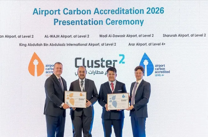 Saudi Cluster 2 Airports advance in carbon accreditation