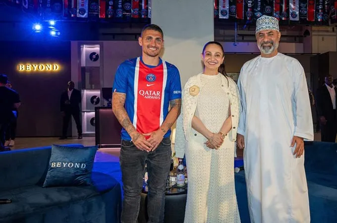 BEYOND Developments, PSG celebrate partnership at event featuring Verratti in Dubai