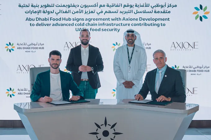 Axione Development to build advanced cold chain facility in Abu Dhabi Food Hub