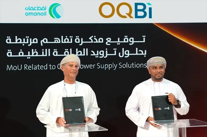 Oman firms team up on EV charging, alternative fuels MoU