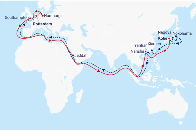 CMA CGM's Ocean Rise Express starts shipping service to Jeddah Islamic Port