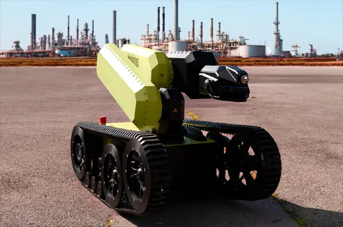 Adnoc deploys inspection robot at Taweelah plant