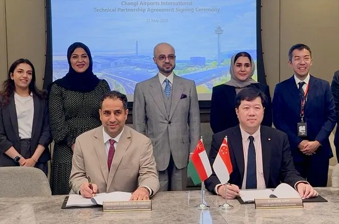 Oman Airports signs strategic partnership with Changi Airport