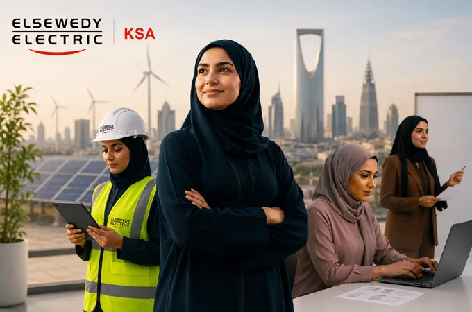 Elsewedy Electric steps up efforts to empower Saudi women in the workplace