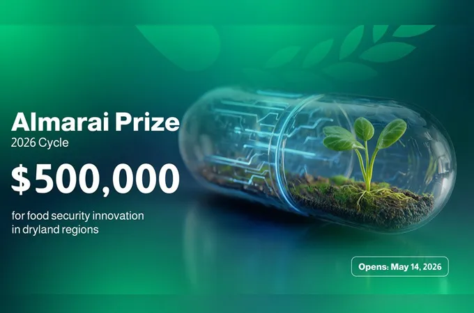 Almarai opens nominations for $500,000 food security research prize