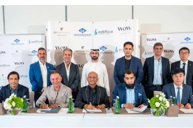 WOW Resorts signs up CRBC for JW Marriott Al Marjan projects