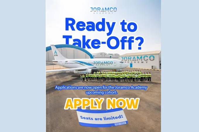 Joramco Academy opens student applications for aircraft MRO programme