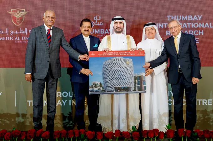 Thumbay breaks ground on landmark research centre at Ajman