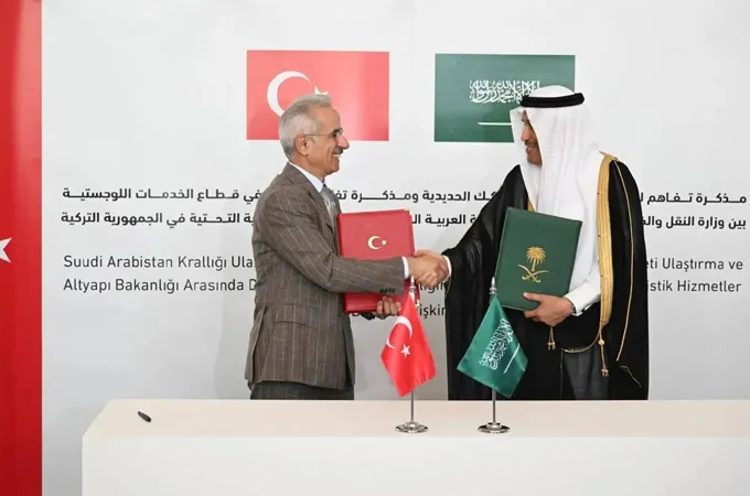 Saudi Arabia, Türkiye in deal to boost co-op in logistics, railways 