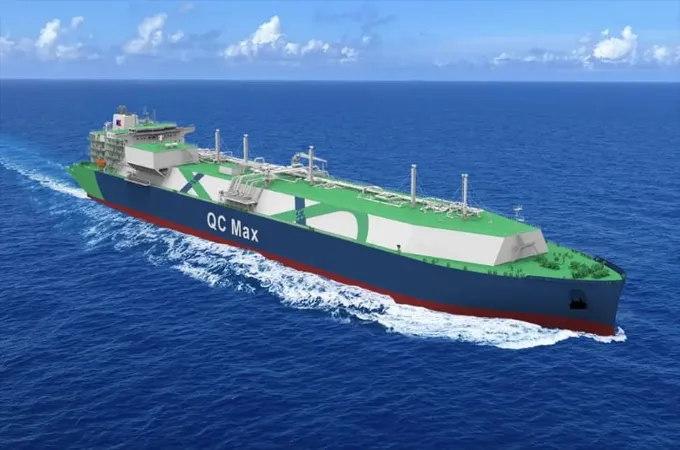 China advances LNG shipbuilding with new QC-Max carrier project