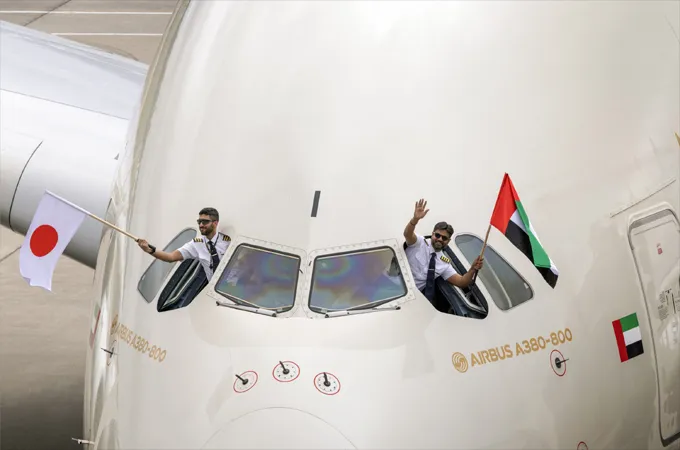 Etihad’s marks A380 debuts in Tokyo