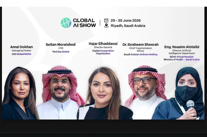 100 global AI experts to discuss trends at Global AI Show Riyadh 2026 
