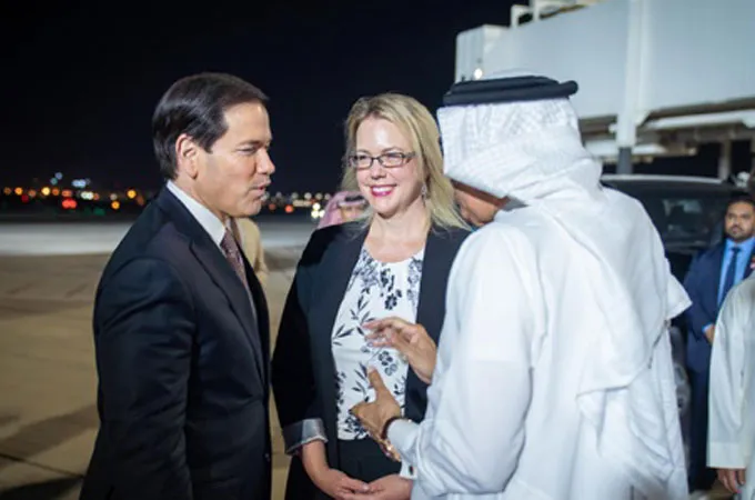 Rubio in Bahrain for crunch talks, seeks GCC backing for Iran deal