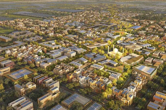 Foster + Partners unveils sustainable masterplan for new agricultural city in Oman