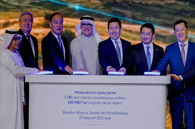 Masdar breaks ground on 1 GW wind, storage project in Kazakhstan