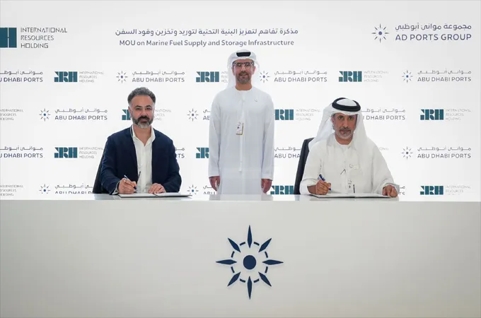 AD Ports Group, IRH Global Trading explore marine fuel partnership