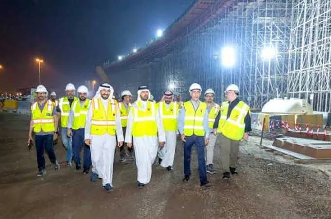 Bahrain International Airport roads project work on track