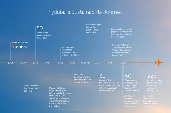 flydubai outlines five-year sustainability vision in first report