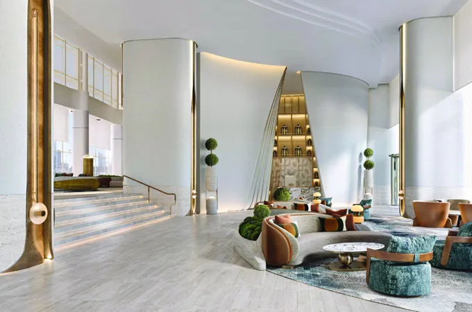 The Meydan Hotel in Dubai undergoes interior transformation