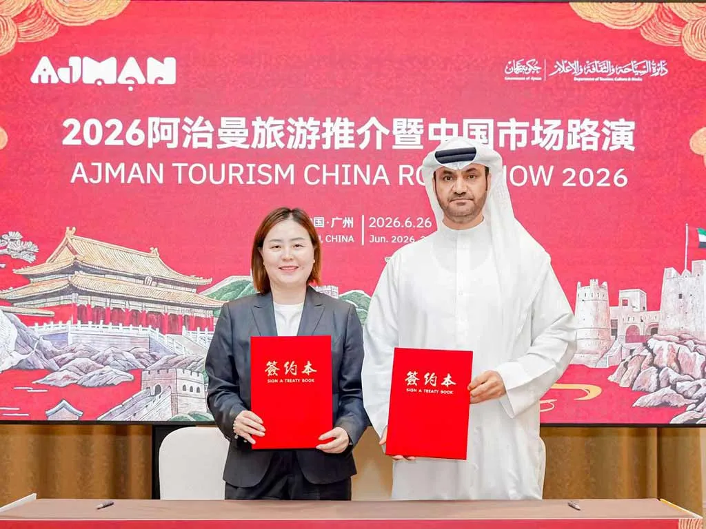 Ajman Department of Tourism appoints representative office in China 