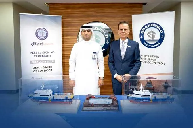 Bahri signs up Grandweld Shipyard to build hitech offshore support vessels