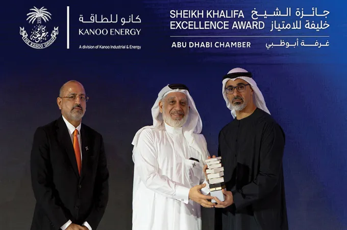 Kanoo Energy honoured with UAE’s Sheikh Khalifa Excellence Award